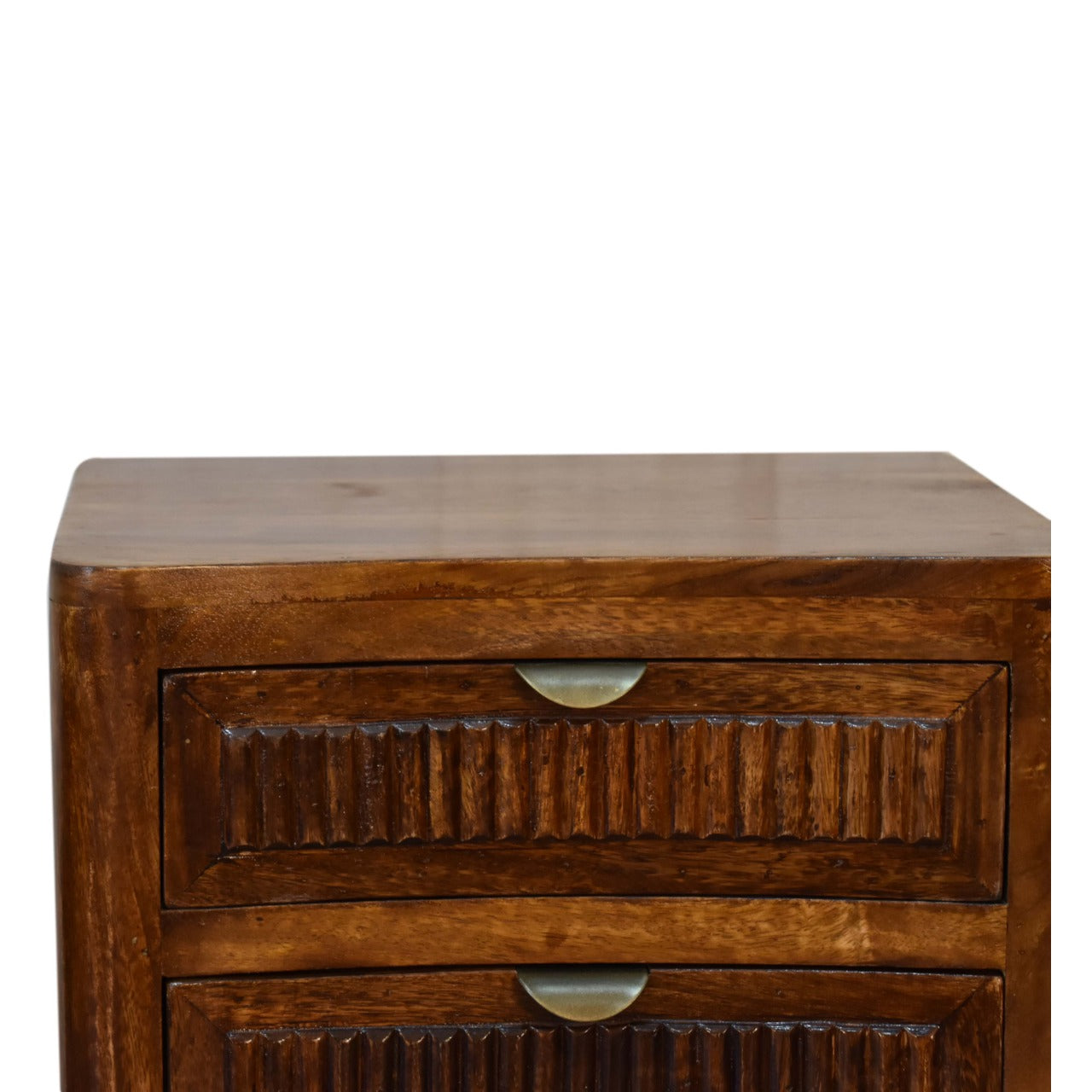 Capri Bedside Table | Chestnut Mango Wood