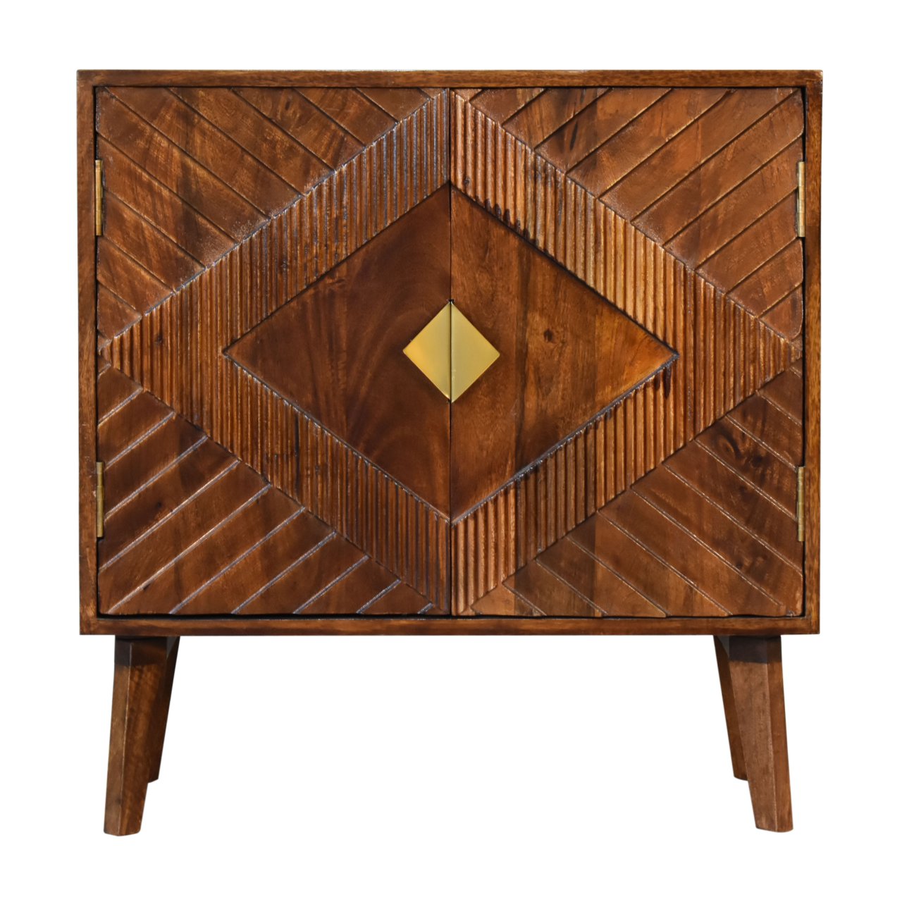 Alma Chest of Drawers | Chestnut Solid Mango Wood