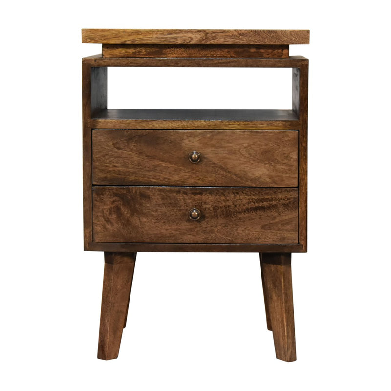 Platform Bedside Table