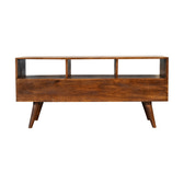 Chestnut Nordic 3 Drawer TV Unit