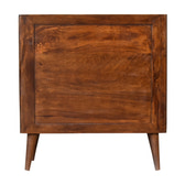 Chestnut Arch Cabinet