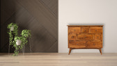 Chestnut Solid Wood 8 Drawer Chest