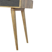 Grey Tweed Writing Desk