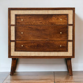 Close-knit Chestnut Chest of Drawers
