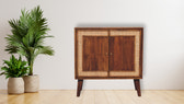 Carved Chestnut Cabinet