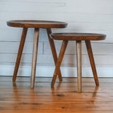 Chestnut Tray Nesting Stools Chest of Drawers