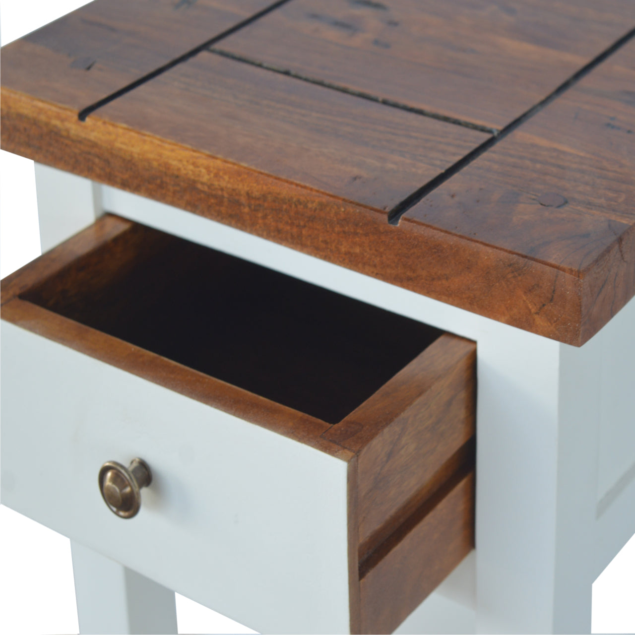 Country Two Tone Telephone Table Accent Piece