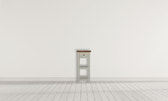 Country Two Tone Telephone Table Accent Piece