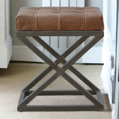 Industrial Cross Metal Coffee Table
