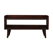 Cherry Nordic Storage Bench | Hidden Storage