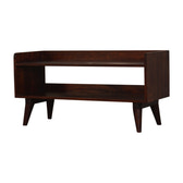Cherry Nordic Storage Bench | Hidden Storage