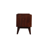 Cherry Nordic Storage Bench | Hidden Storage