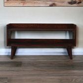 Cherry Nordic Storage Bench | Hidden Storage