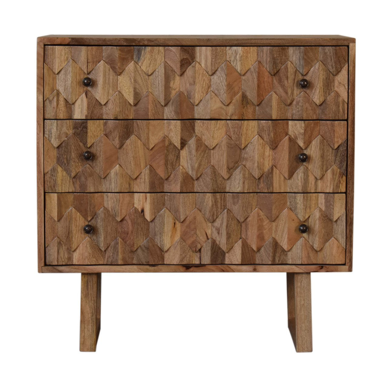 U-Shape Pineapple Chest of Drawers