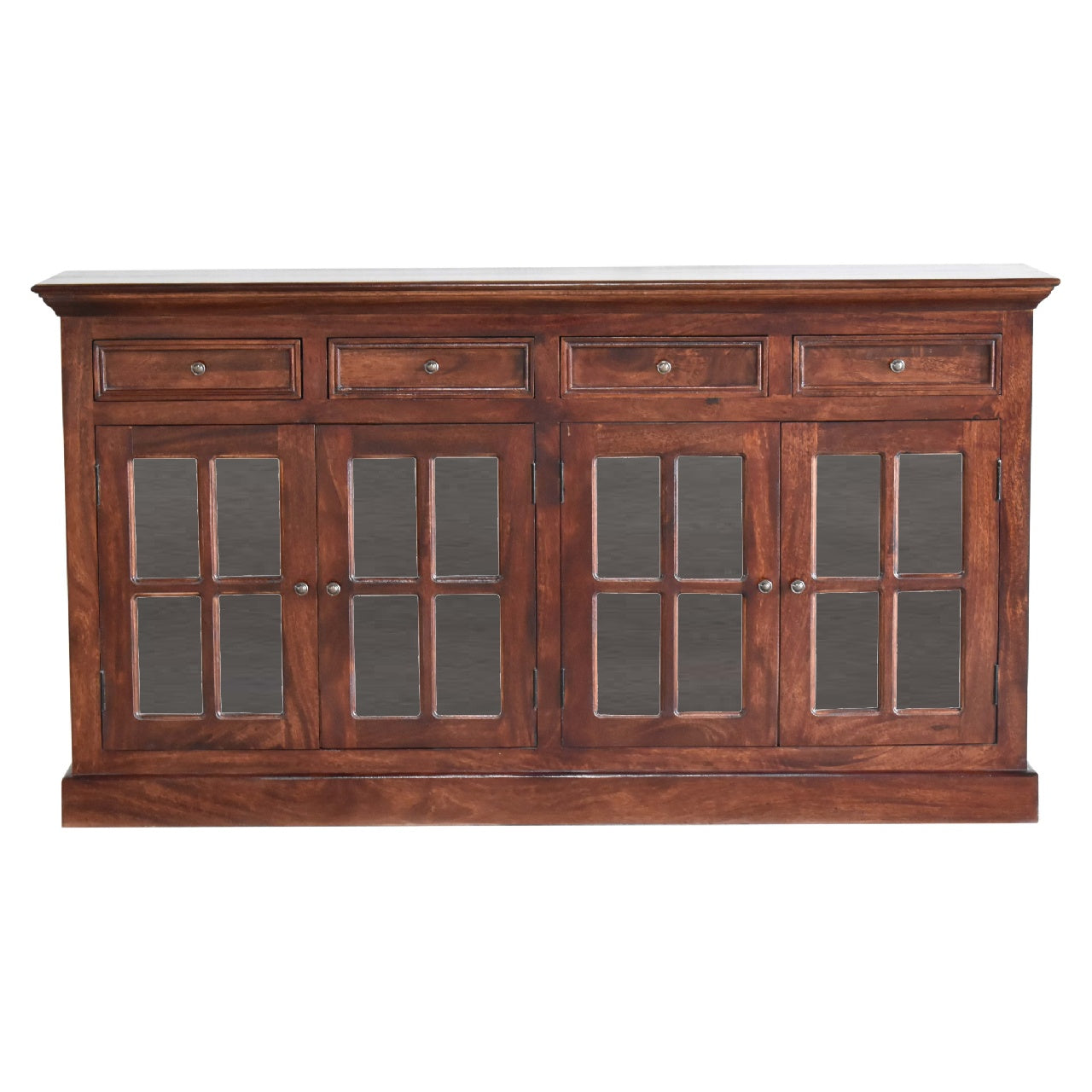 Large Cherry Glazed Sideboard Chest of Drawers