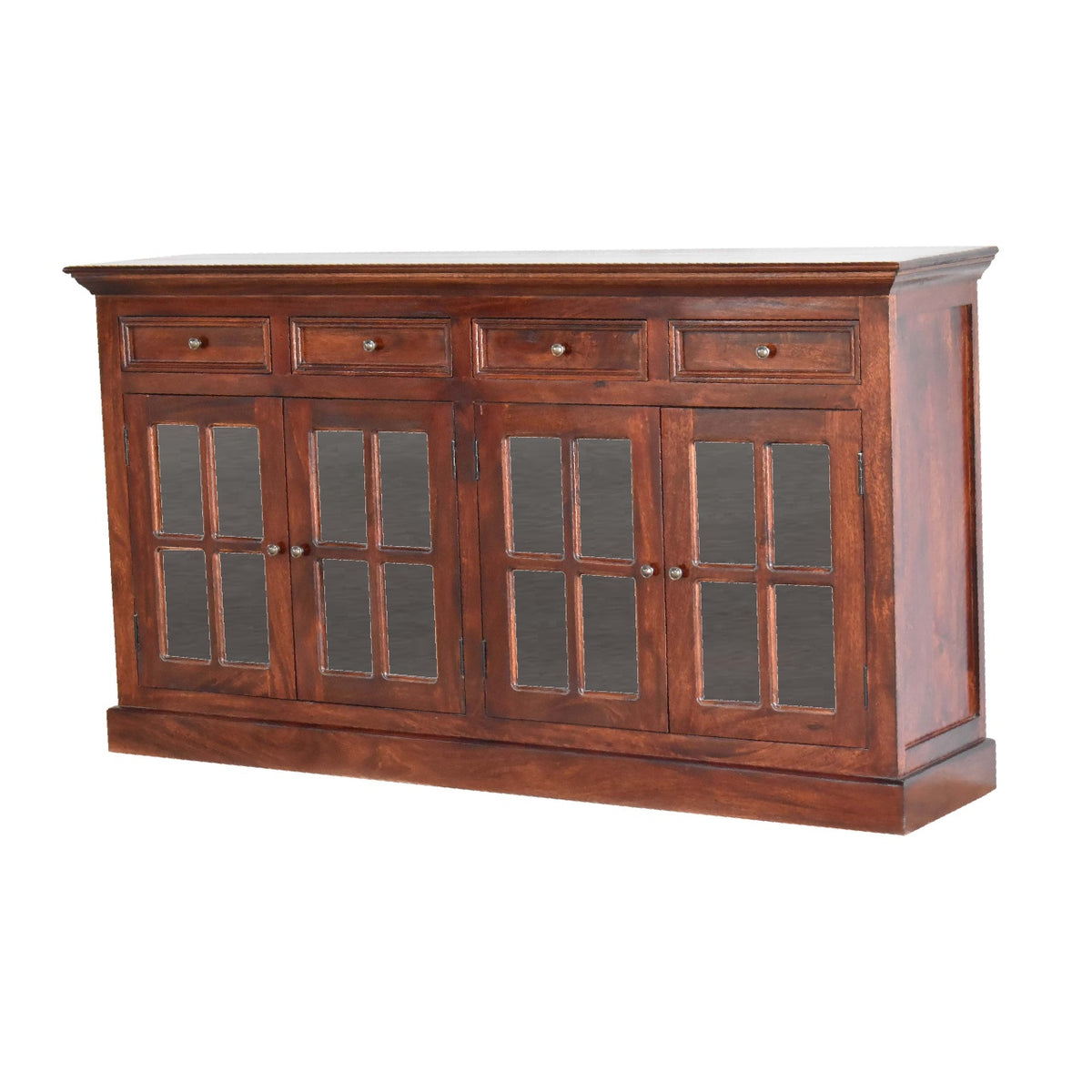 Large Cherry Glazed Sideboard Chest of Drawers