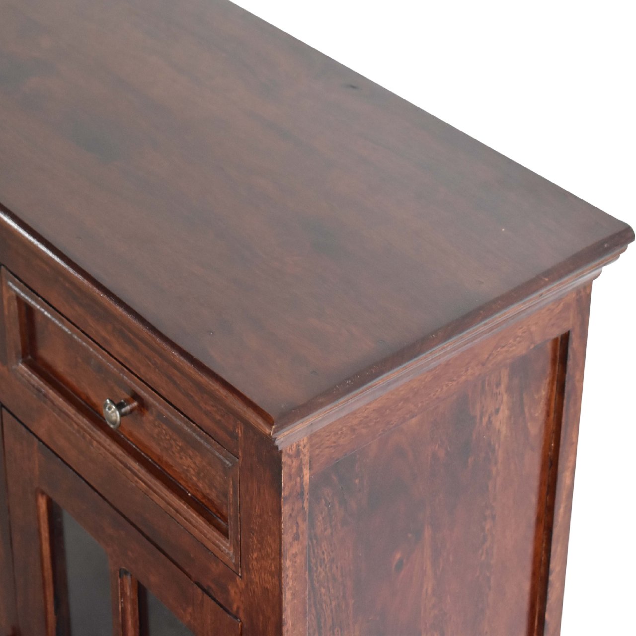 Large Cherry Glazed Sideboard Chest of Drawers