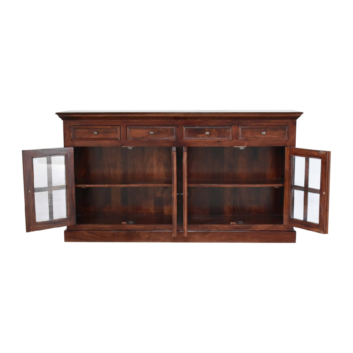 Large Cherry Glazed Sideboard Chest of Drawers