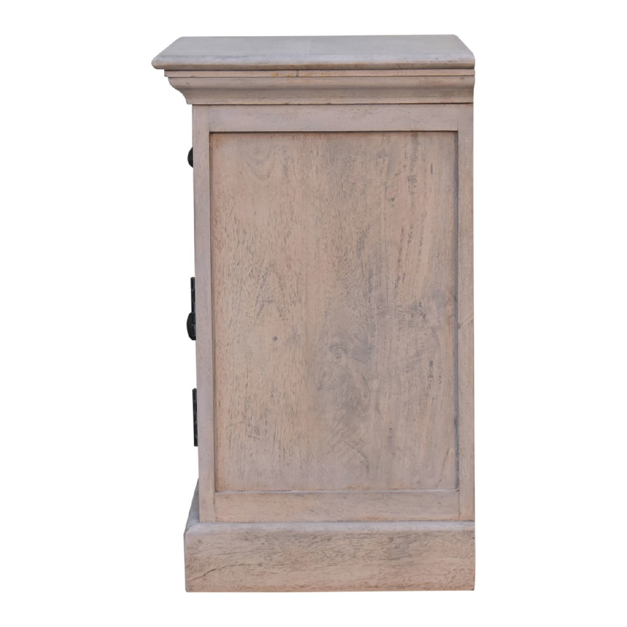 Glazed Stone Bedside Table