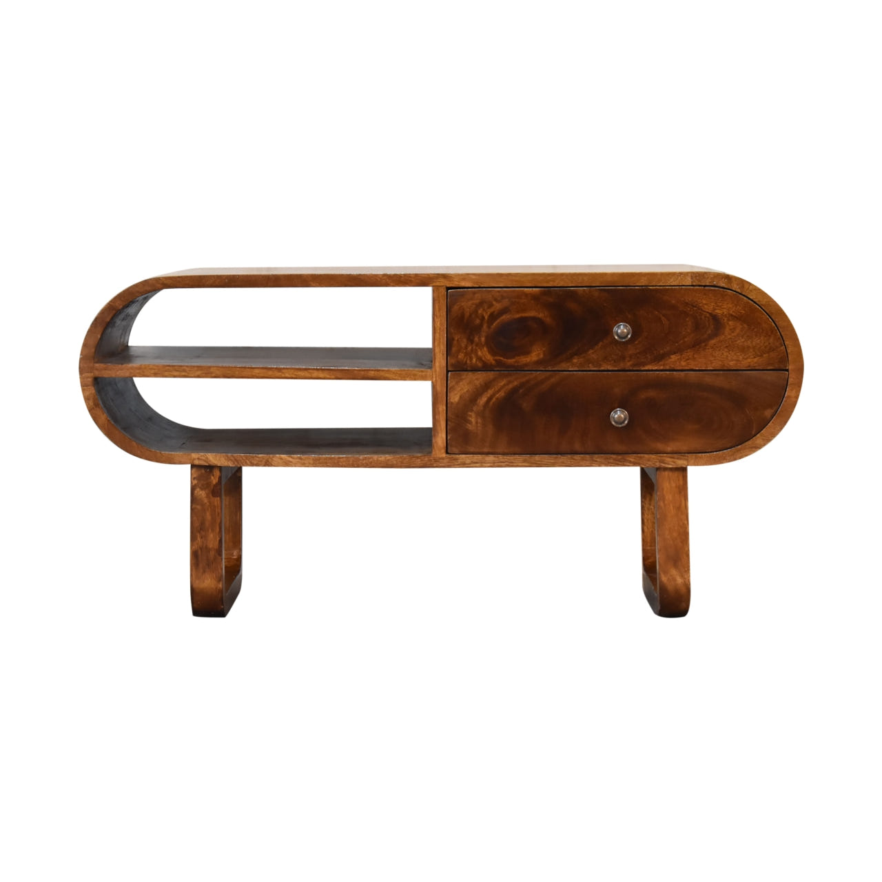 U-Round London Chestnut Chest of Drawers