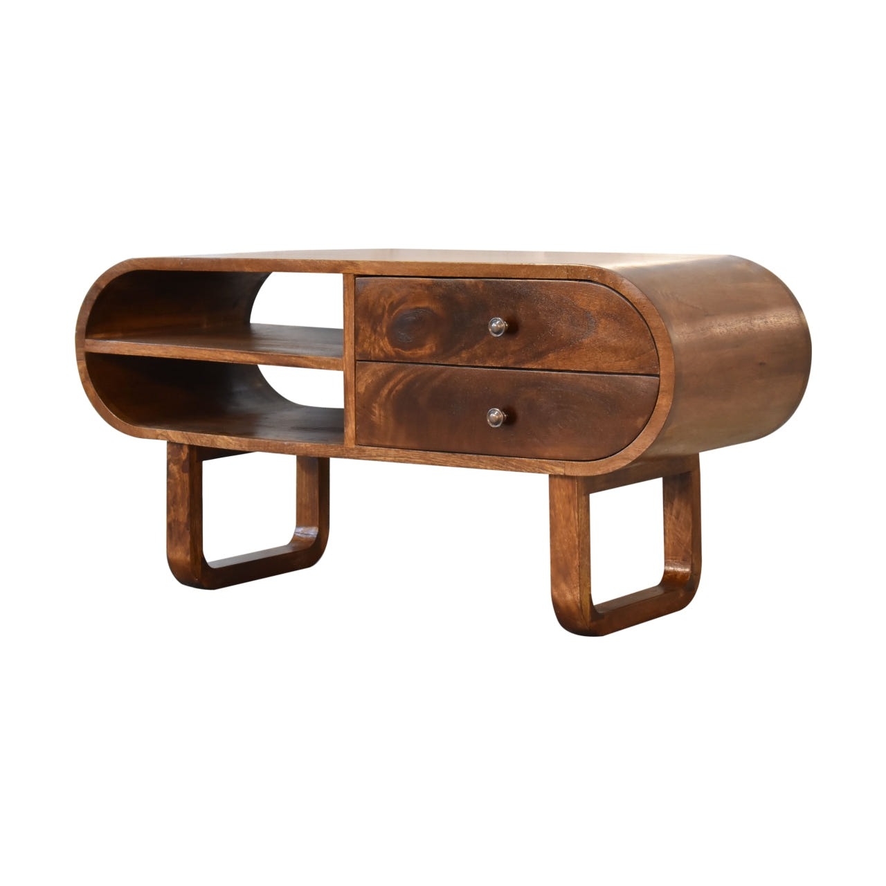 U-Round London Chestnut Chest of Drawers