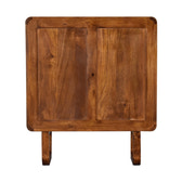 U Curved Chestnut Chest of Drawers