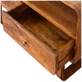 U-Shape Curve Chestnut Media Unit