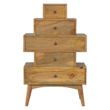 Solid Wood Tower Chest Cabinet Default Title