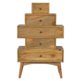 Solid Wood Tower Chest Cabinet Default Title