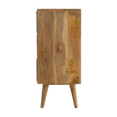 Grey Tweed Chest of Drawers