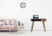 Perforated Copper Writing Desk