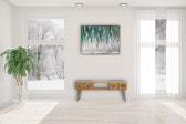 Media unit with Iron Base | Iron & Mango Wood
