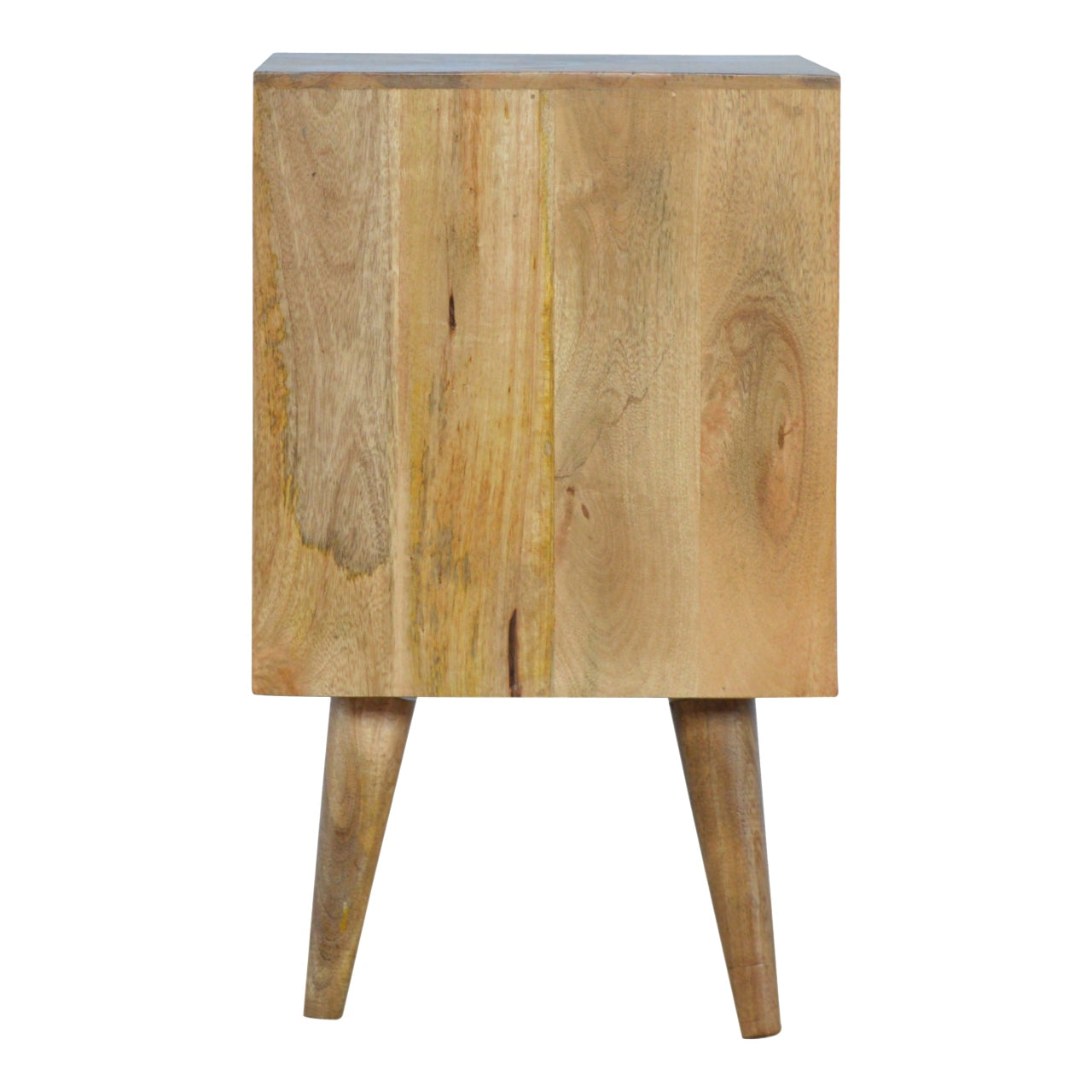 Removeable Grey and White Bedside Table