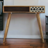 Bone Inlay Writing Desk