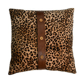 Quinn Cushion - Leopard Accent Piece