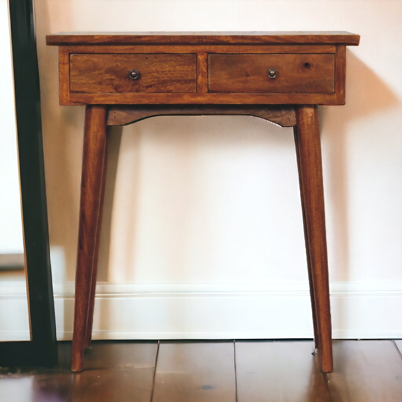 Mini Chestnut Hallway Console