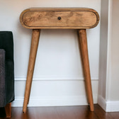 Mini London Console Table | Oak-Ish Solid Mango Wood