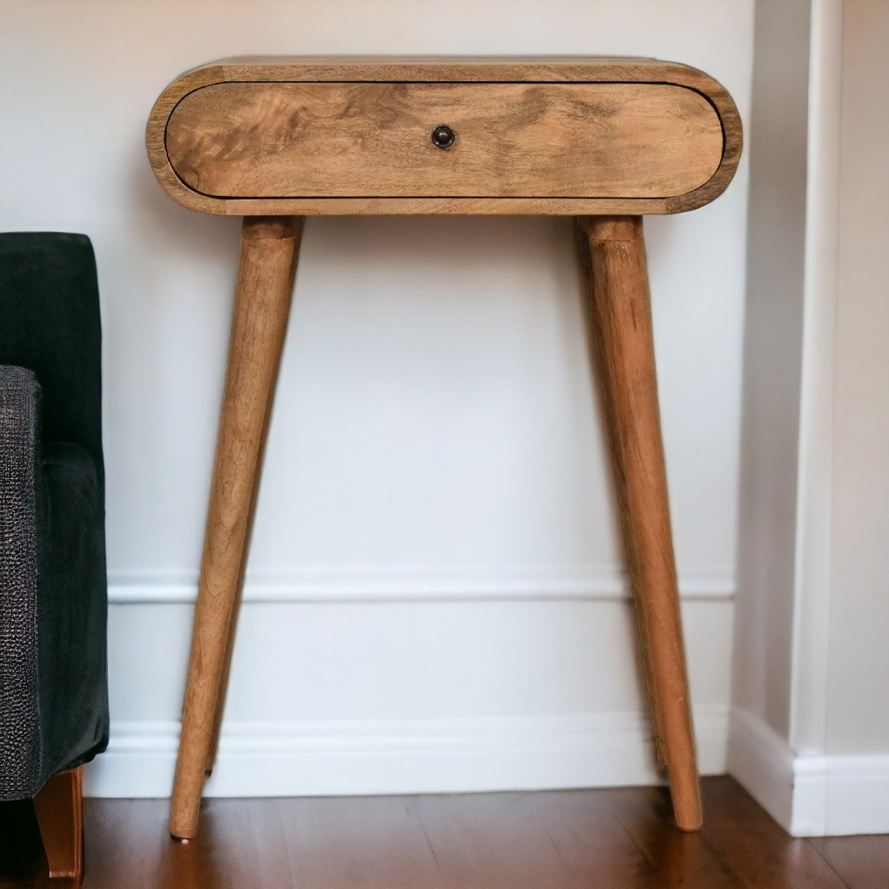 Mini London Console Table | Oak-Ish Solid Mango Wood
