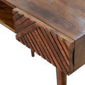 Lille Chestnut Writing Desk | Hand-Carved