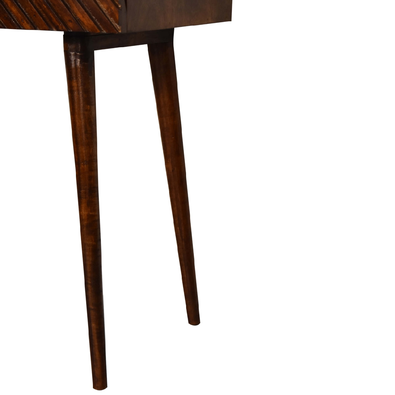 Lille Chestnut Writing Desk | Hand-Carved
