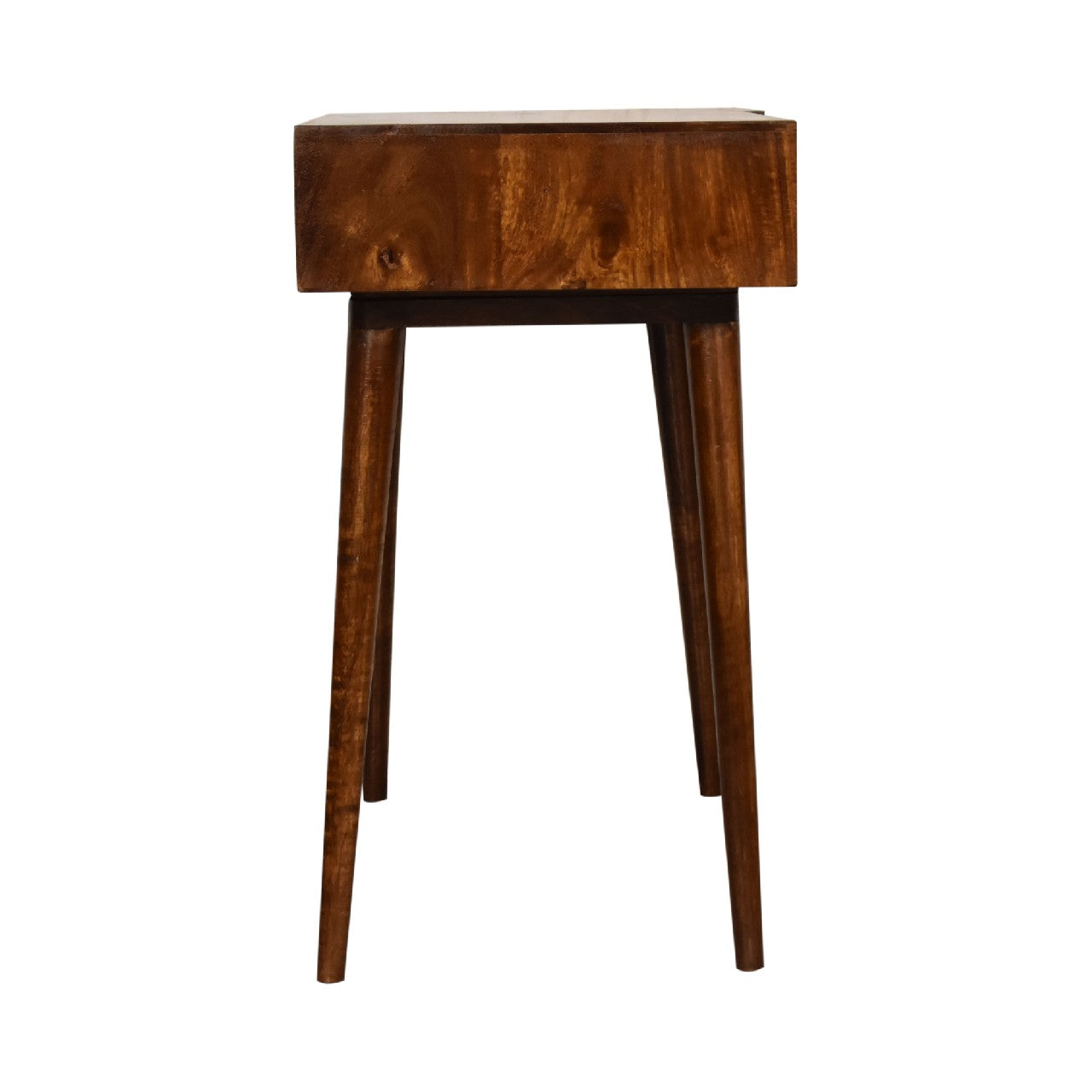 Lille Chestnut Writing Desk | Hand-Carved