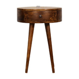 Single Chestnut Bedside Table Default Title