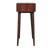 Mini Chestnut Fold Vanity Chest of Drawers | Foldable