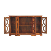 Glazed Carve Chestnut Sideboard Chest of Drawers