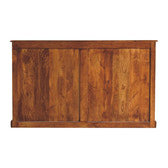Glazed Carve Chestnut Sideboard Chest of Drawers