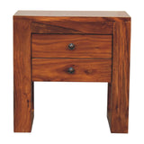 U-Square Honey Bedside Table Default Title