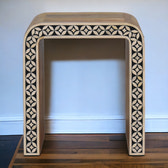 Edessa Bone Inlay End Table Accent Piece