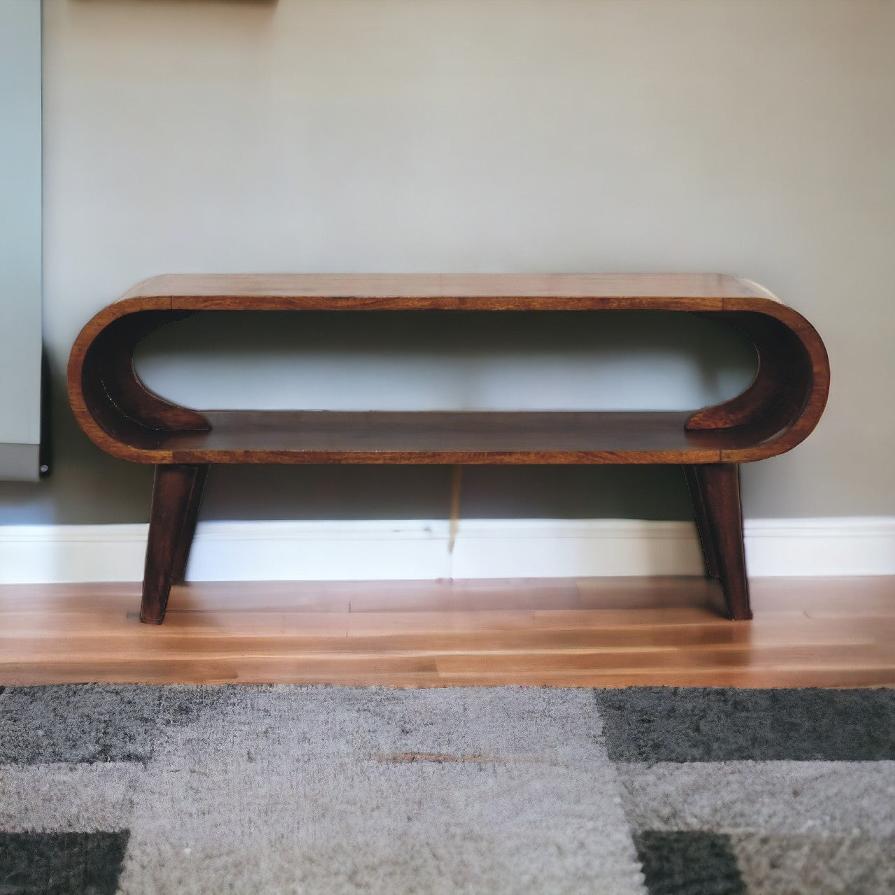 Amaya Nordic Style Coffee Table | Chestnut Mango Wood