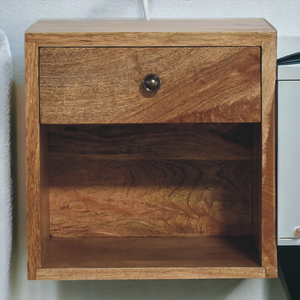 Floating Mini Classic Bedside Table | Wall-Mounted