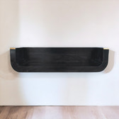 Indira Floating Console Table | Black Mango Wood